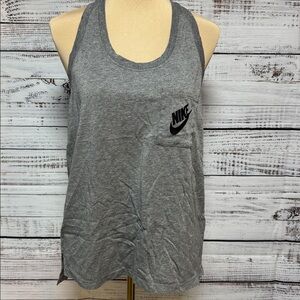 Nike Heather Gray Sleeveless Top